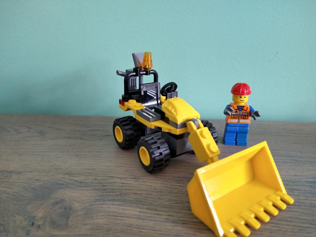 Lego city 7246 mini digger shovel graafmachine, City, Compleet, Lego, Ophalen of Verzenden