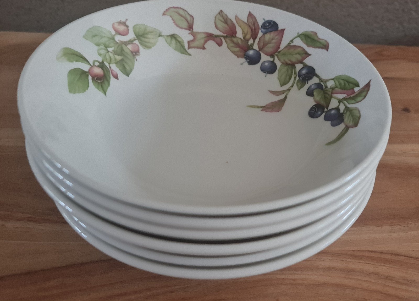 7 Libelle Marjolein Bastin borden, Ophalen of Verzenden, Zo goed als nieuw, Bord(en), Overige stijlen