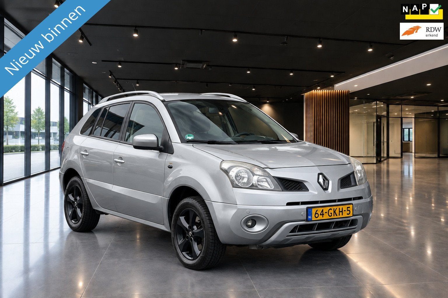 Renault Koleos 2.5 DYNAMIQUE PACK CARPLAY LMV, Auto's, Gebruikt, 4 cilinders, 2000 kg, Bedrijf