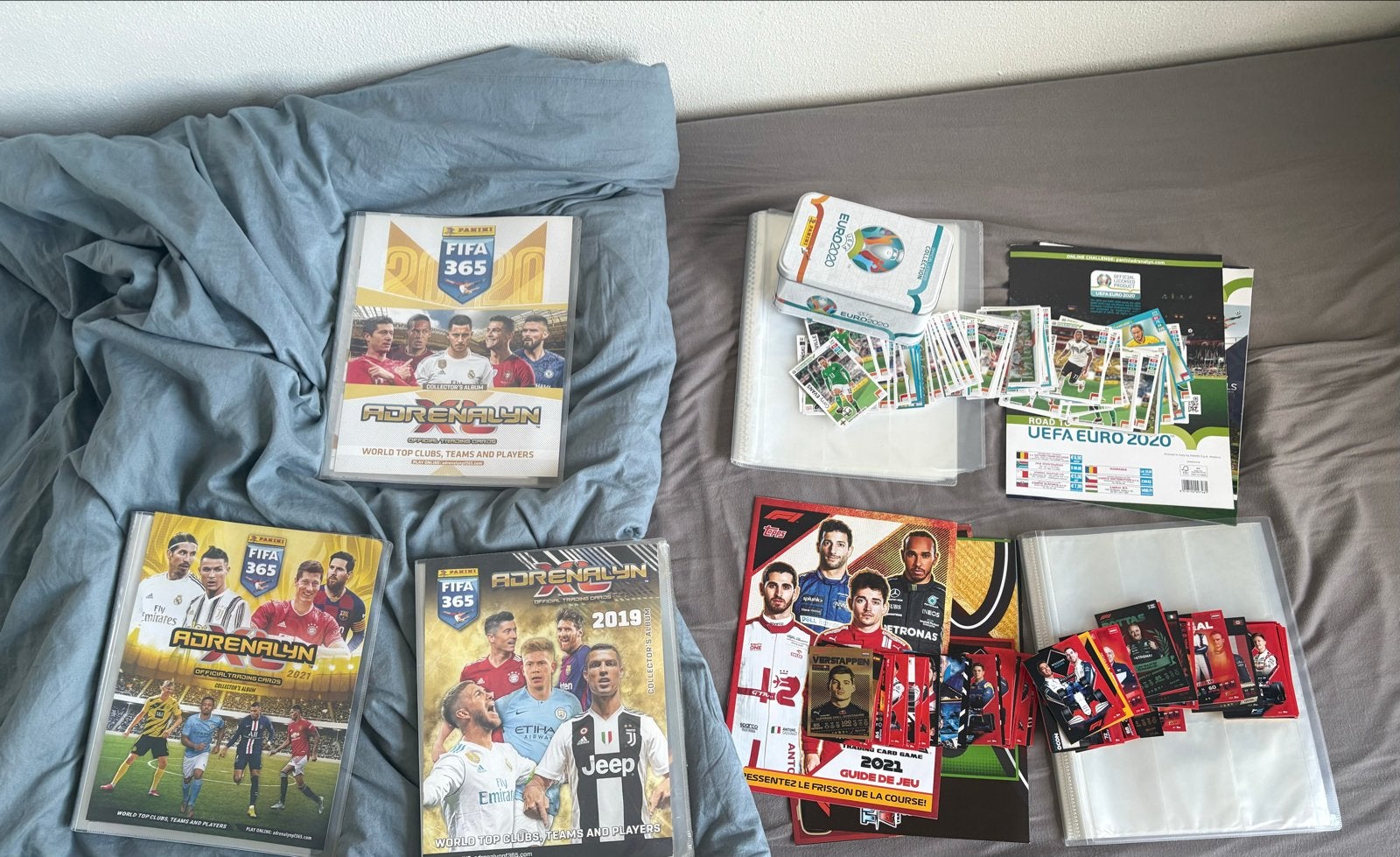 Voetbalplaatjes en Formule 1 Kaartjes EK 2021 & Seizoen 19/2, Ophalen of Verzenden, Gebruikt, Overige sporten, Spelerskaart
