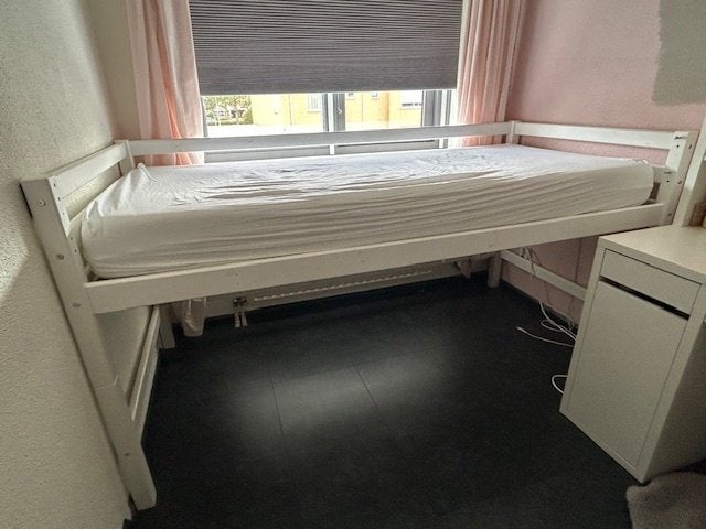 Halfhoogslaper Hoppekids Ecodream, Ophalen, 100 cm, Eenpersoons, Zo goed als nieuw