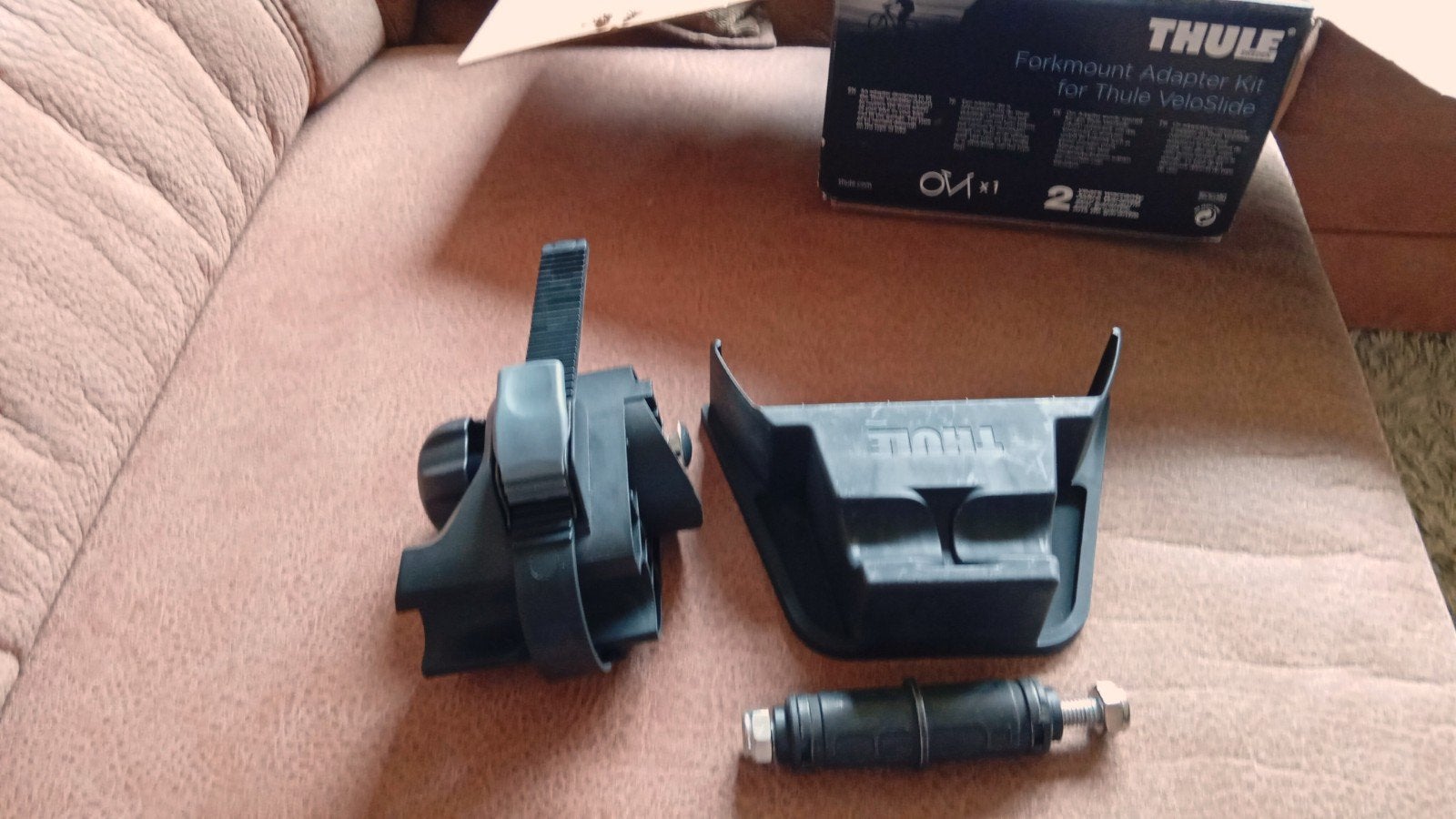 Thule VeloSlide Steekas Adapter Kit, Ophalen of Verzenden, Gebruikt
