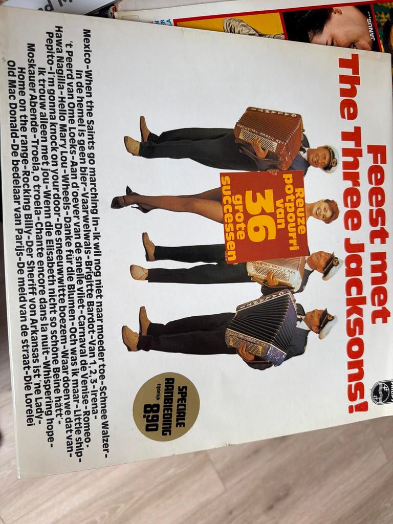 The Three Jacksons - Feest met 36 grote successen LP, Cd's en Dvd's, Cd's | Overige Cd's, Gebruikt, Ophalen