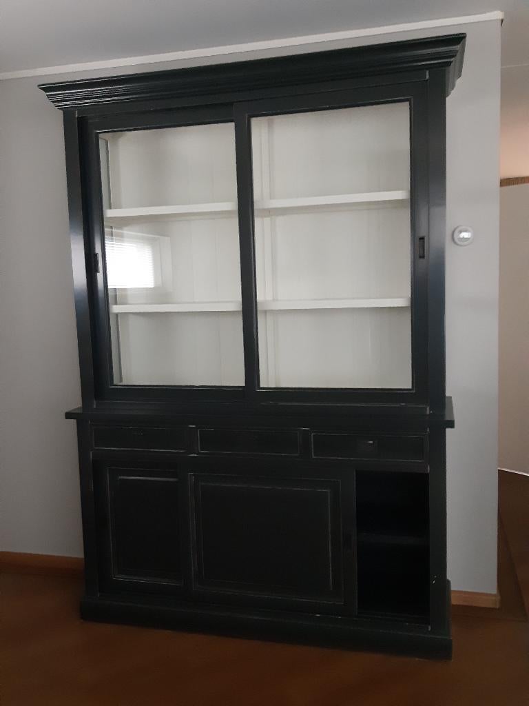 vitrine kasten, Ophalen, Met deur(en), 200 cm of meer, 150 tot 200 cm