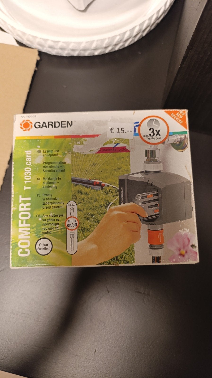 Gardena Comfort T 1030 card besproeiingscomputer, Ophalen of Verzenden