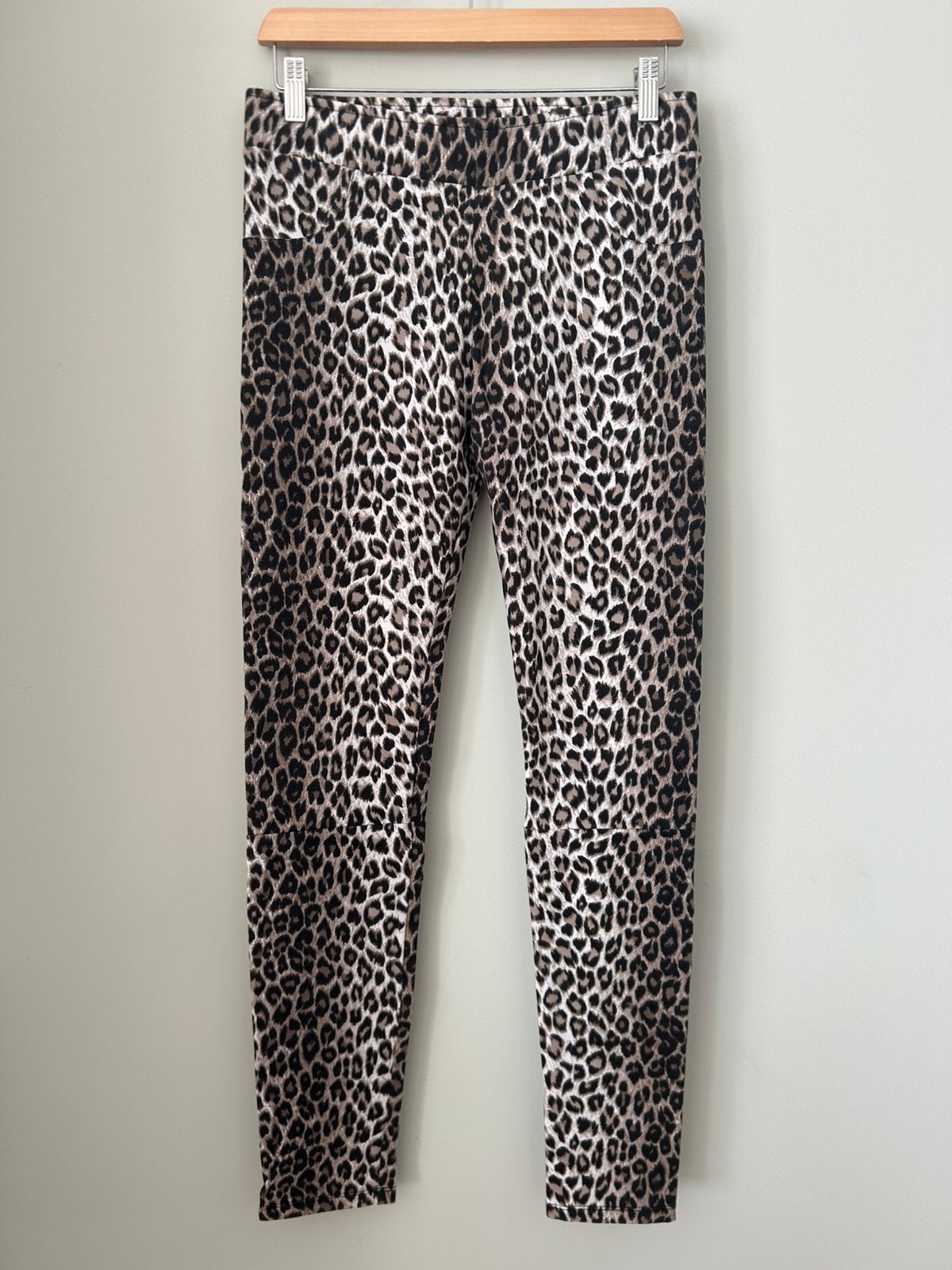 Les Favorites broek met panterprint in maat S, Kleding | Dames, Maat 38/40 (M), Bruin, Ophalen of Verzenden, Zo goed als nieuw