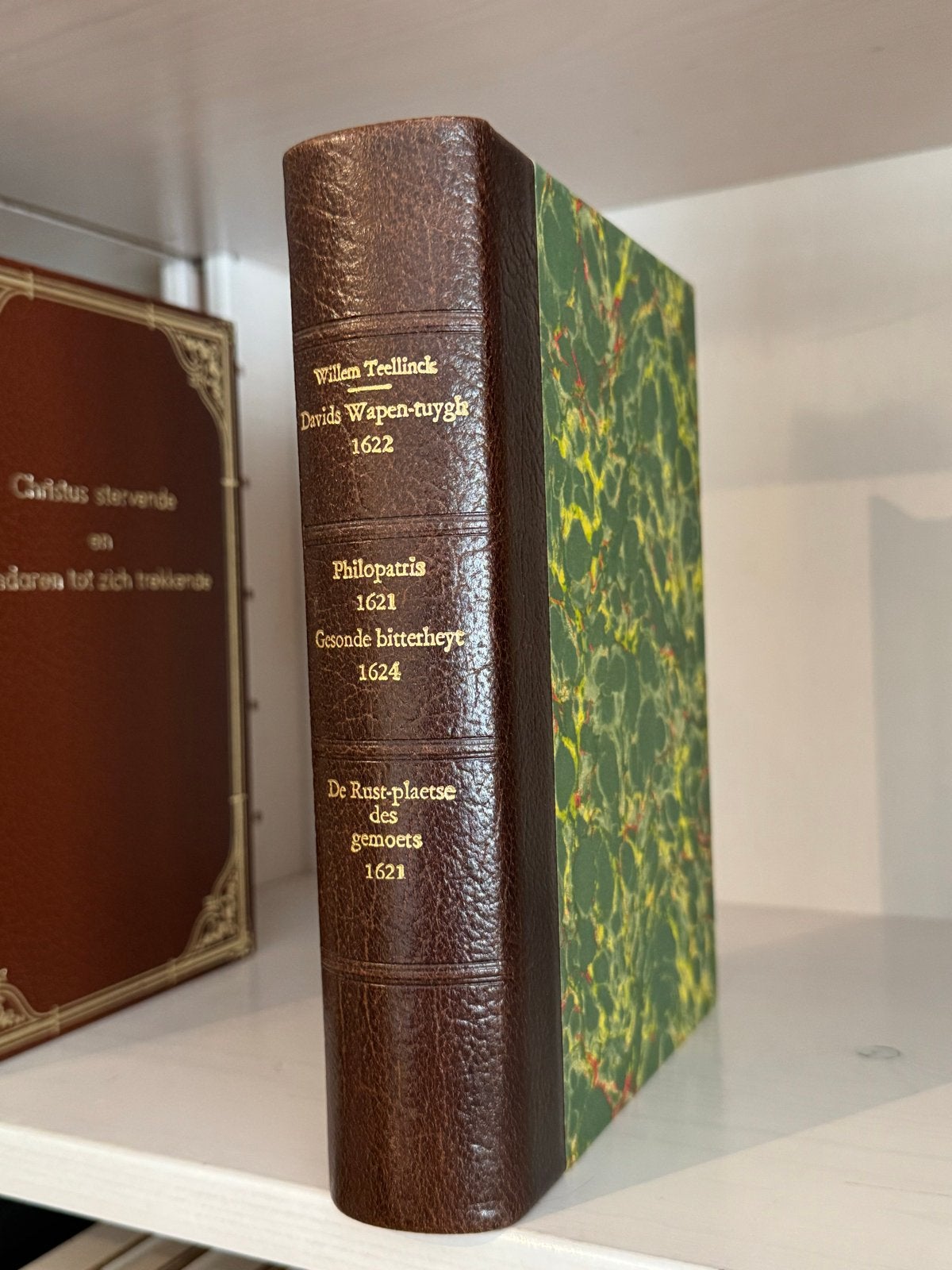 Willem Teellinck: Davids Wapen-tuygh, Philoparris, Gesonde b, Antiek en Kunst, Antiek | Boeken en Bijbels, Ophalen