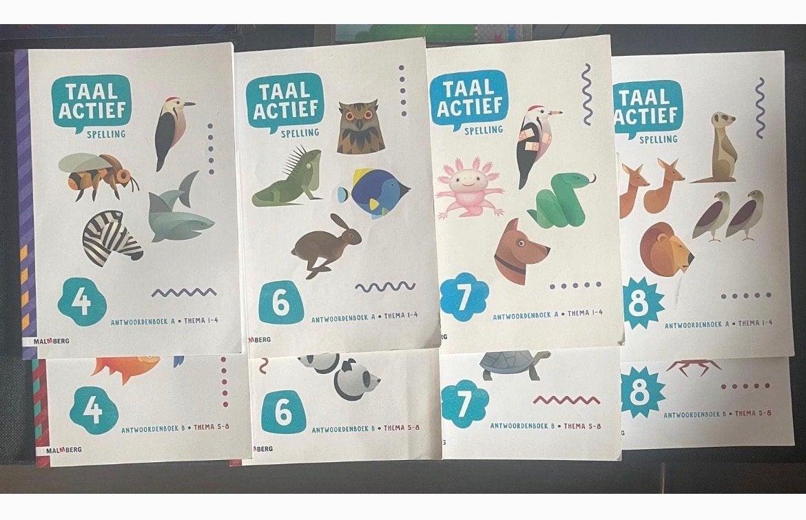 Taal Actief Spelling Antwoordenboeken Nieuwste Versie, Ophalen of Verzenden, Zo goed als nieuw, Overige niveaus, Nederlands