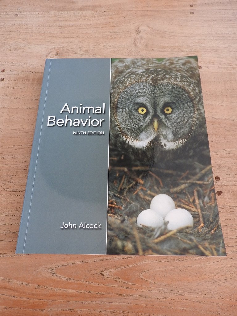 Studieboek Animal Behavior, nineth edition, John Alcock 2009, John Alcock, Zo goed als nieuw, Beta, HBO