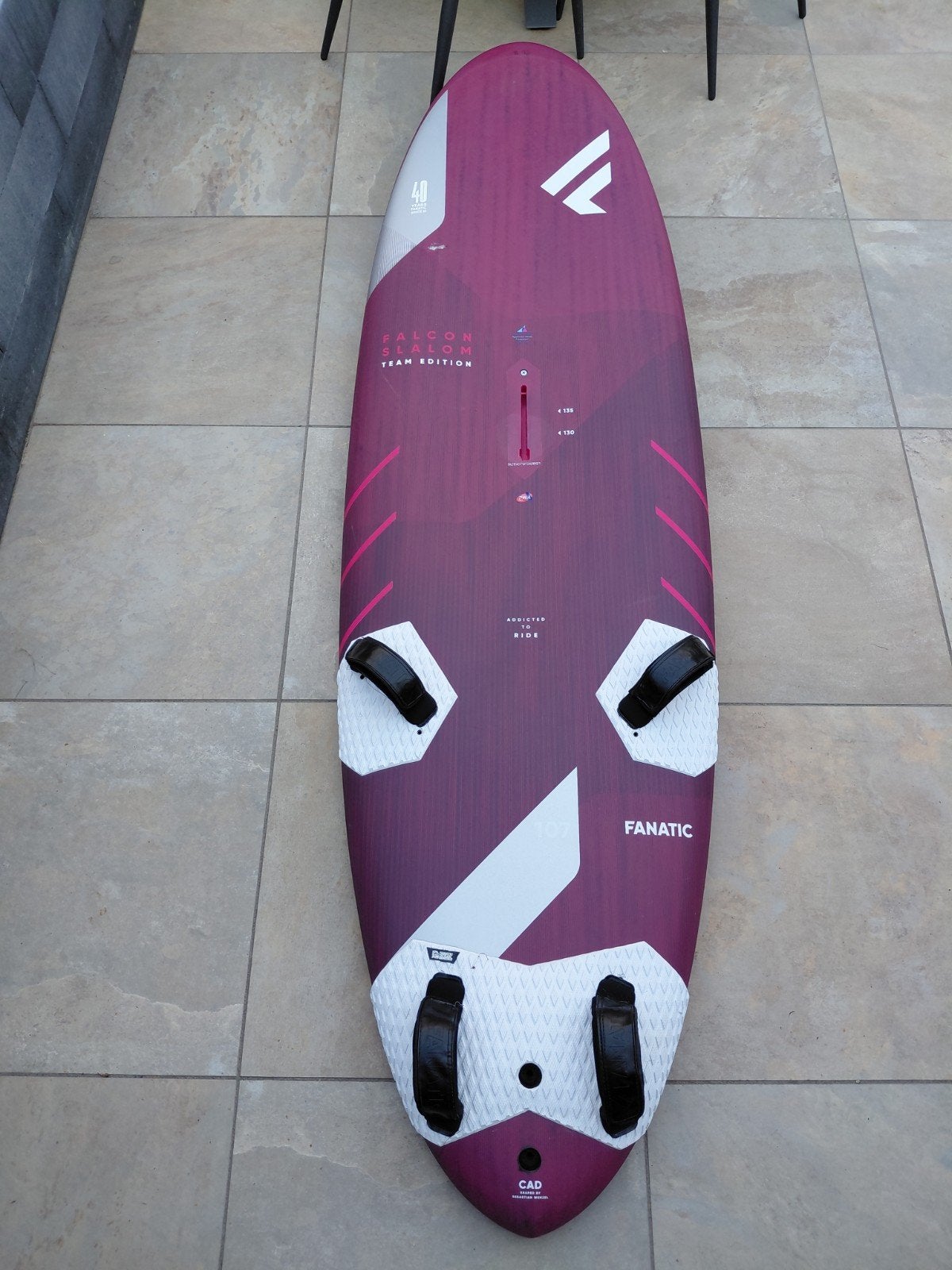 Fanatic Falcon 107, Ophalen, Zo goed als nieuw, Plank
