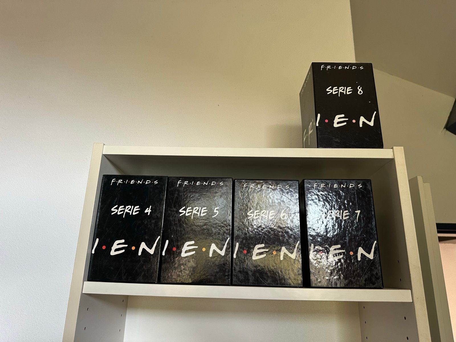 Friends VHS Videobanden Collectie - Seizoen 4 t/m 8, Cd's en Dvd's, Boxset, Engels, Alle leeftijden, Ophalen of Verzenden