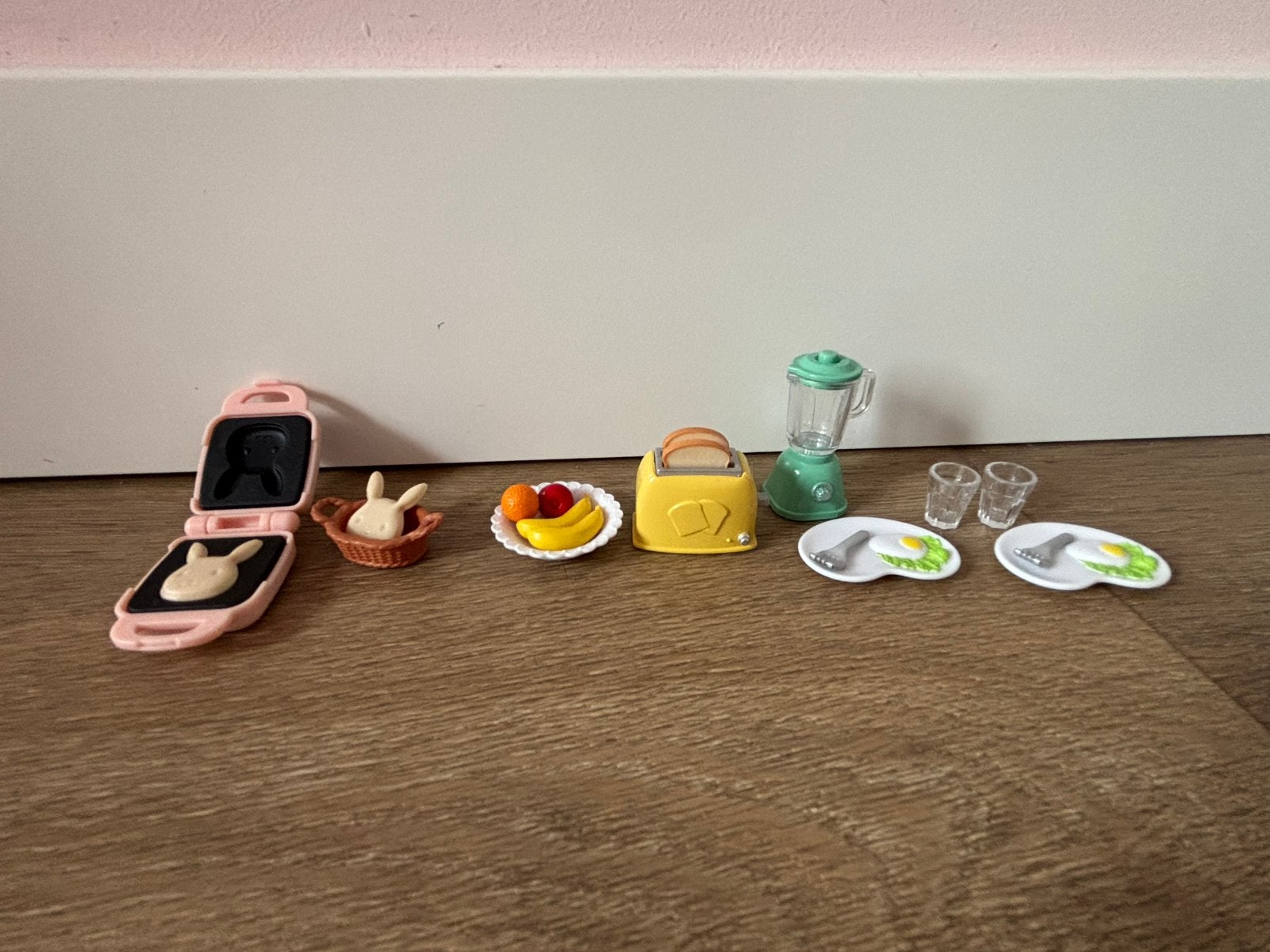 Sylvanian Fam ontbijtset, Ophalen, Zo goed als nieuw, Poppenhuis
