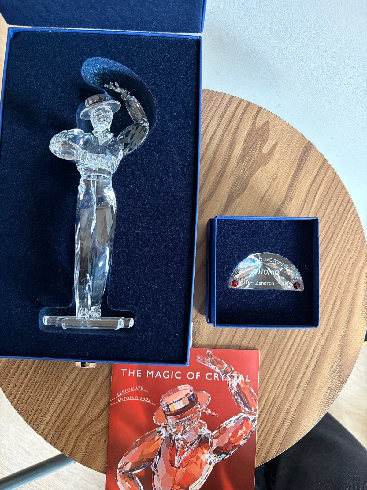 Swarovski Antonio 2003 SCS Jaarlijkse Editie Kristalbeeld, Ophalen of Verzenden