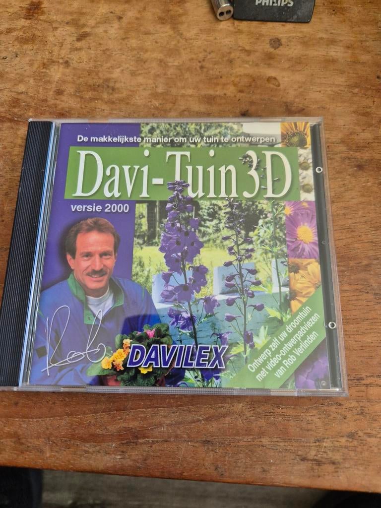 Davi-Tuin 3D Versie 2000 - Tuinontwerp Software, Computers en Software, Ophalen of Verzenden, Gebruikt, Windows