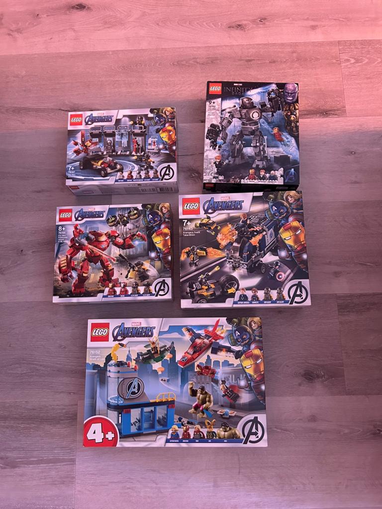 Lego marvel, Ophalen, Zo goed als nieuw