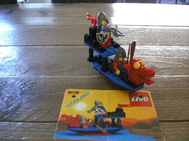 Lego Castle 6018 Battle Dragon, Gebruikt, Lego, Ophalen of Verzenden, Castle