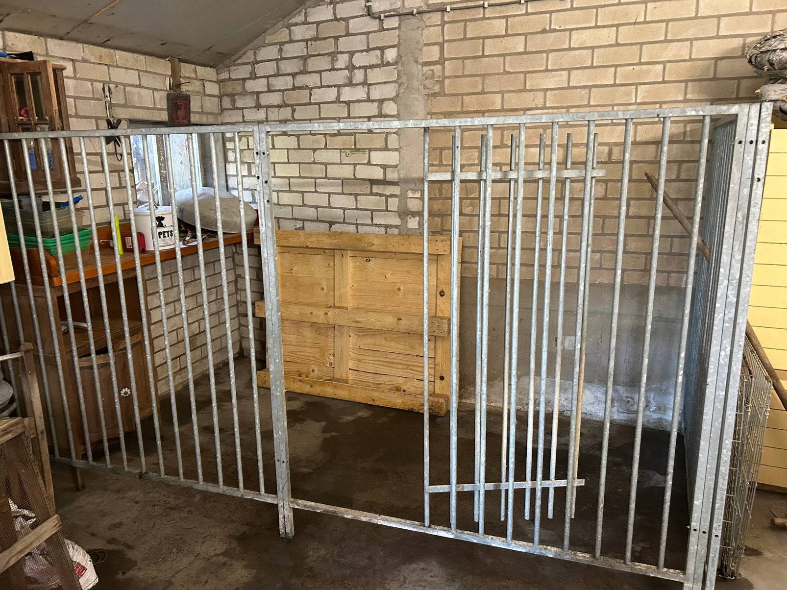 Hondenkennel, Dieren en Toebehoren, Hondenhokken, Ophalen, Gebruikt, 110 cm of meer, 100 cm of meer