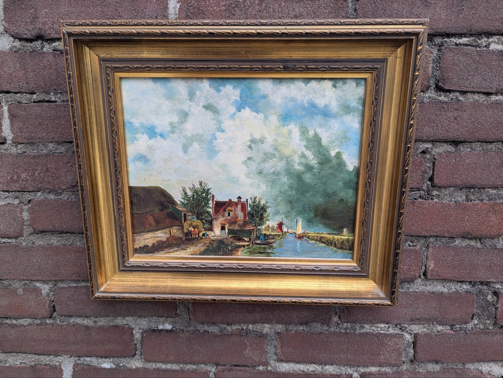 Schilderij f van kregten, Ophalen of Verzenden