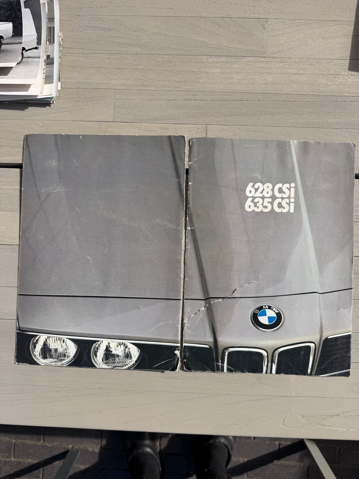 BMW 628 CSi 635 CSi Brochure, Ophalen of Verzenden, Zo goed als nieuw, BMW