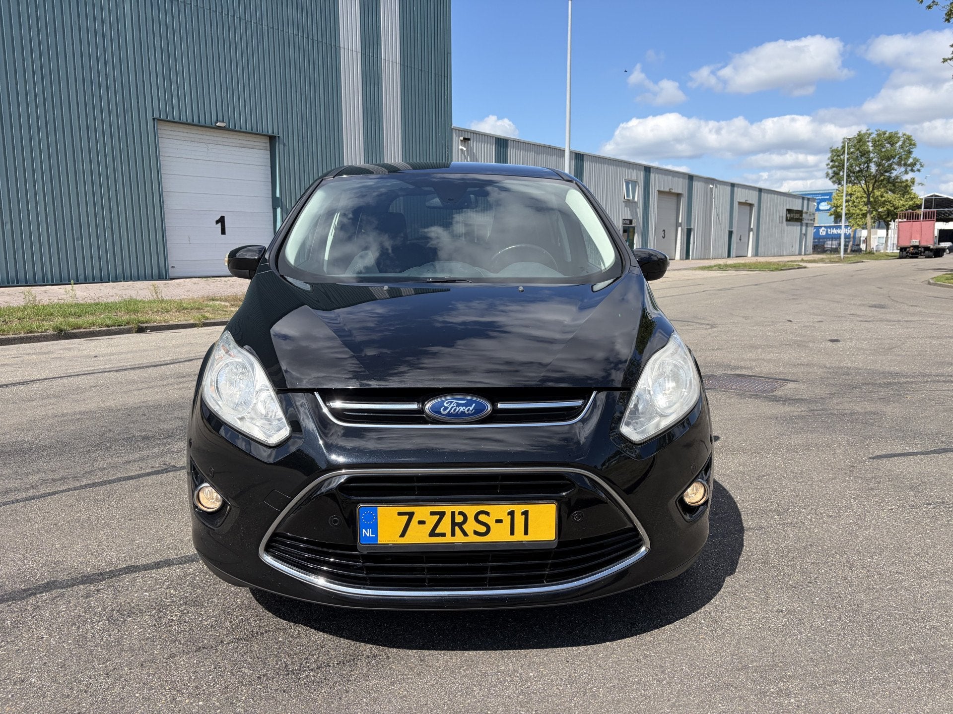 Ford Grand C-Max 1.0i Edition Plus 7-Persoons 6-Bak 126 PK., Auto's, Voorwielaandrijving, Stof, Gebruikt, 7 stoelen