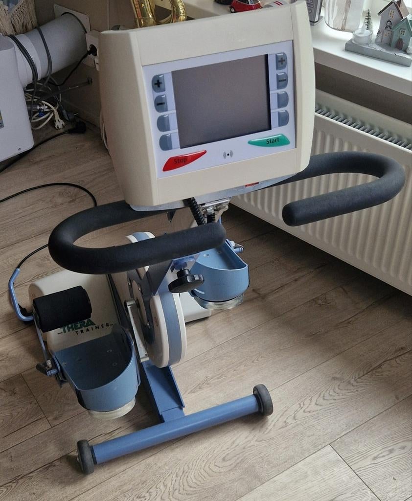 Thera-Trainer Thera-Vital voor been revalidatie, Sport en Fitness, Fitnessapparatuur, Gebruikt, Stoelfiets, Benen, Metaal, Ophalen