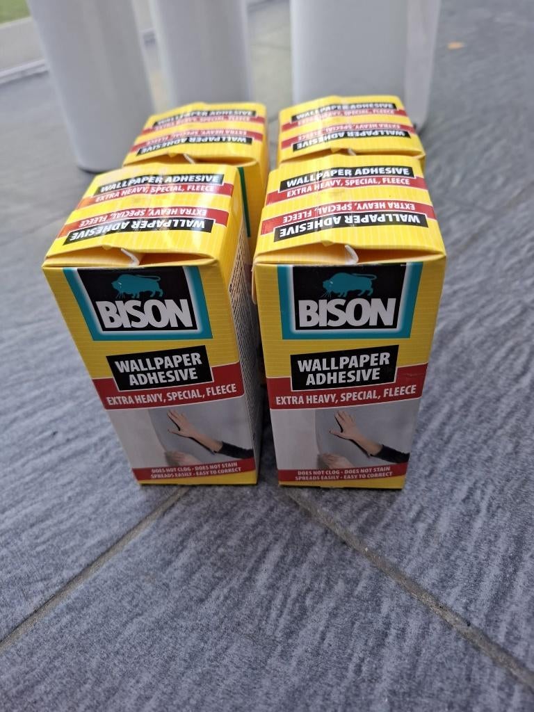 behanglijm ( bison ), Ophalen, Minder dan 10 m²