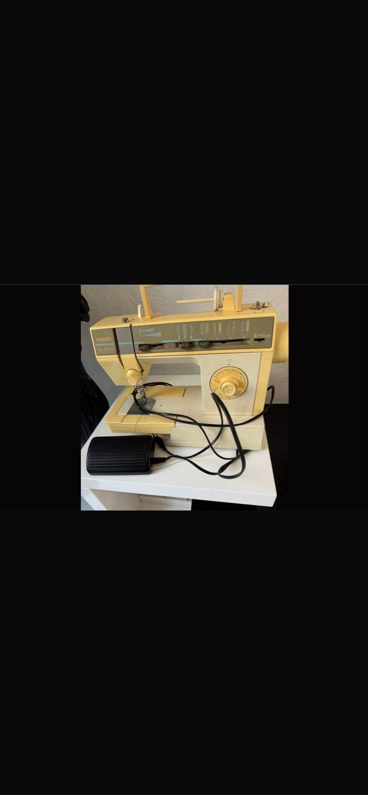 Vintage Singer Naaimachine - Perfect voor hobbyisten, Ophalen of Verzenden, Gebruikt, Naaimachine, Singer