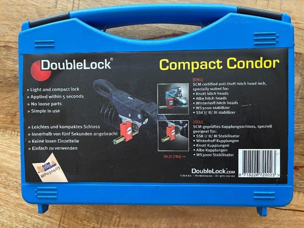 DoubleLock Compact Condor SCM gekeurd koppelingsslot, Ophalen, Gebruikt