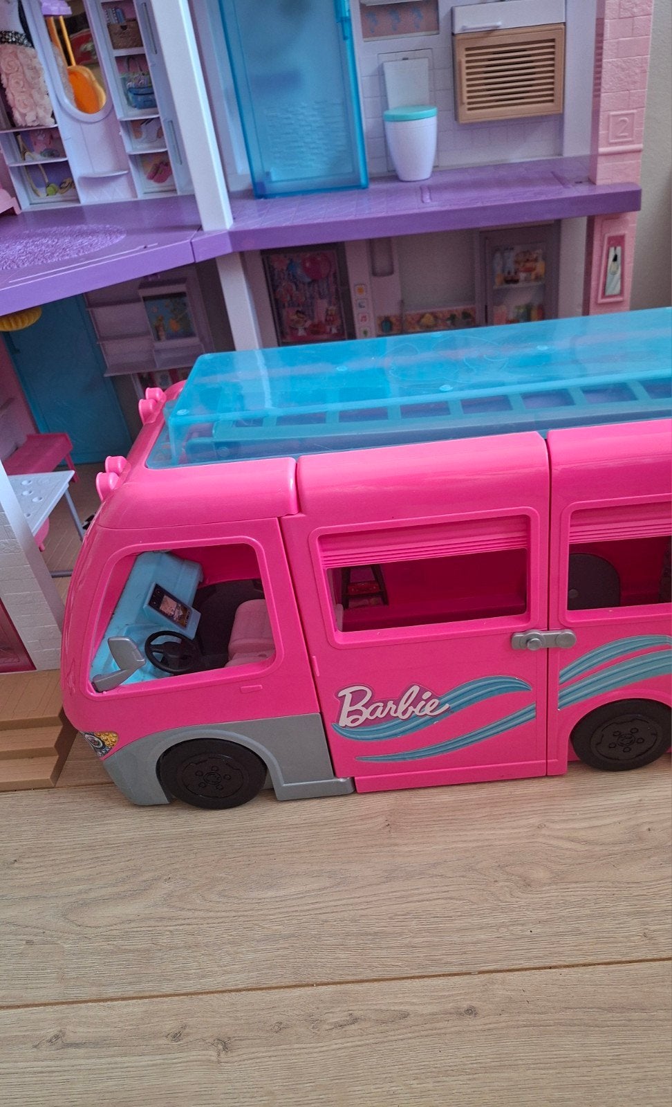 Barbie Dreamcamper speelset, Kinderen en Baby's, Speelgoed | Poppenhuizen, Ophalen of Verzenden, Toebehoren
