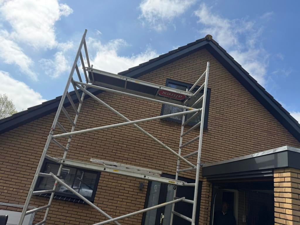 Gevel renovatie voegen uithakken reinigen, Ophalen of Verzenden, Zo goed als nieuw, Overige typen, 5 meter of hoger