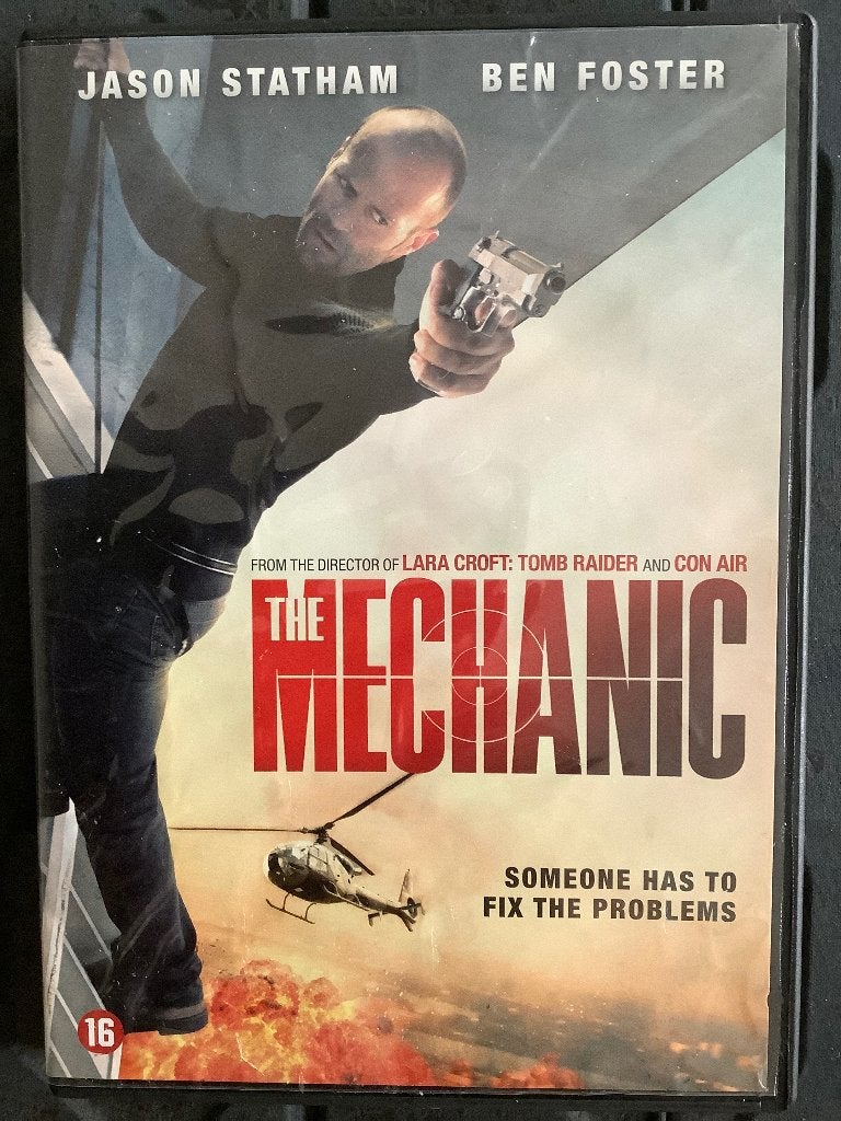 The Mechanic DVD - Jason Statham - Actie, Vanaf 16 jaar, Nederlands, Actie, Ophalen of Verzenden