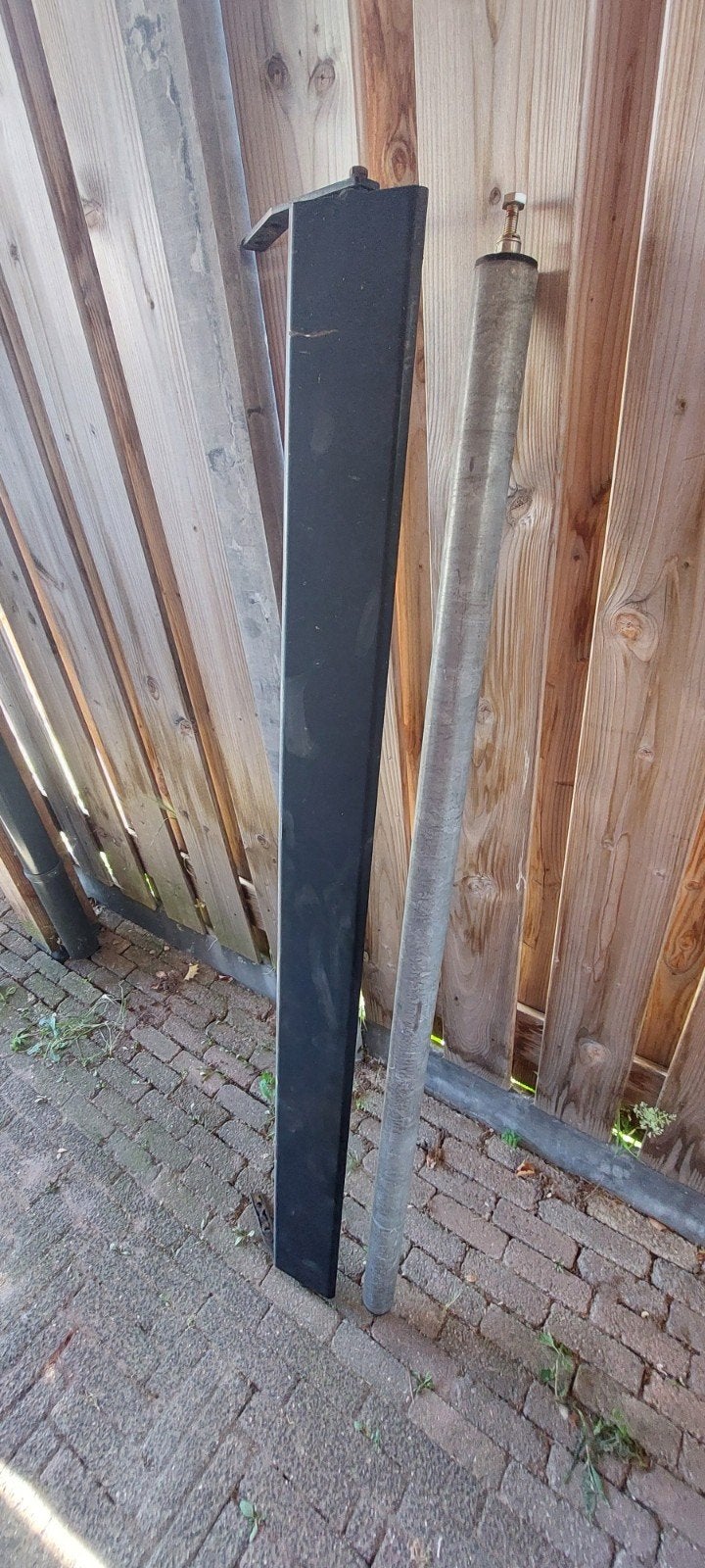 Windveer en ladderrol dakrek 138,5/143 cm, Ophalen