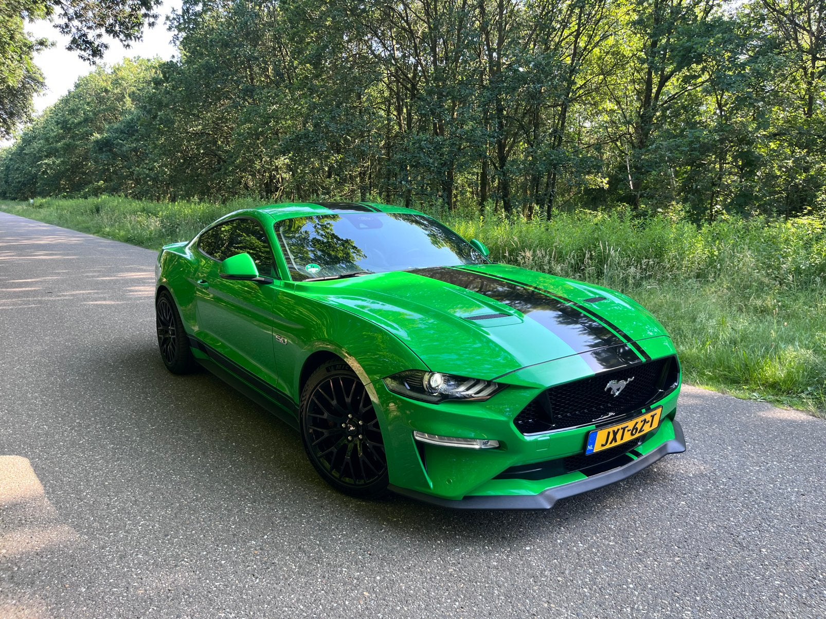 Ford Mustang GT 5.0 V 8 Fastback | 451 PK | Performance Pack, Auto's, Ford, Bedrijf, Mustang, ABS, Achteruitrijcamera, Adaptieve lichten