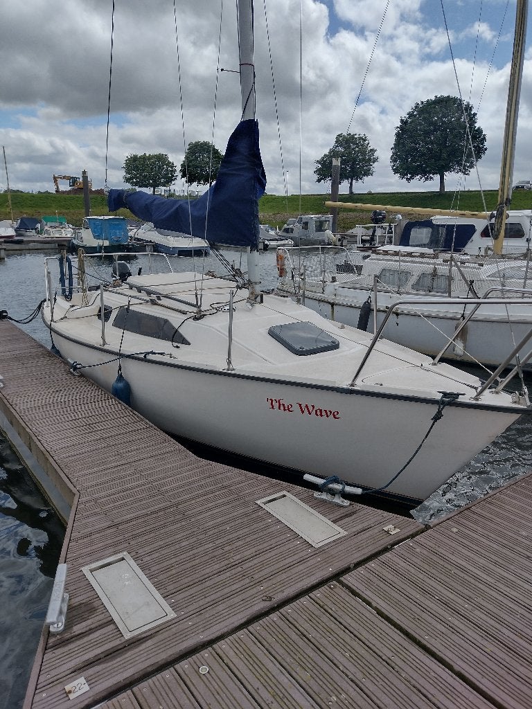 Zeilboot precision 23, Watersport en Boten, Ophalen, Overige merken, Gebruikt, 1.00 - 1.50 meter