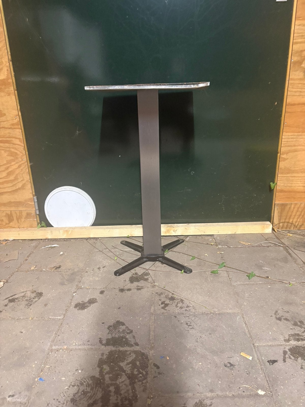 9x Tafelonderstel 73cm hoog, goede conditie, Tafelpoot, Gebruikt, Vierkant, Minder dan 50 cm