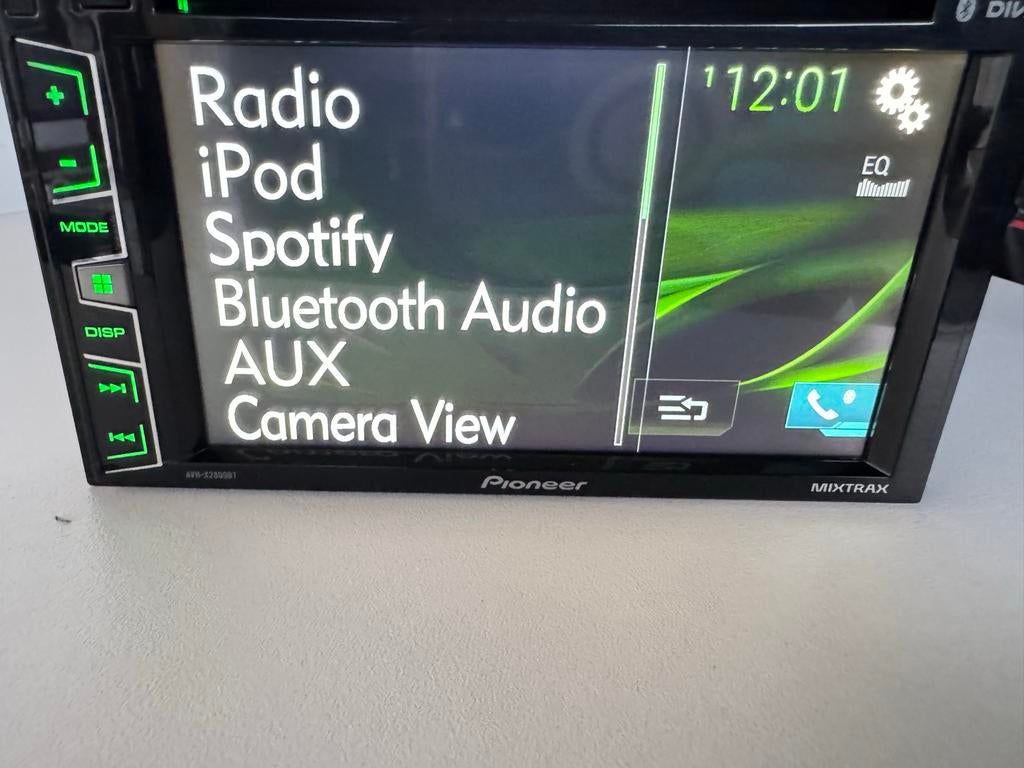 Pioneer 2-DIN Multimedia Speler Aux Bluetooth Usb Ipod, Auto diversen, Ophalen of Verzenden, Zo goed als nieuw