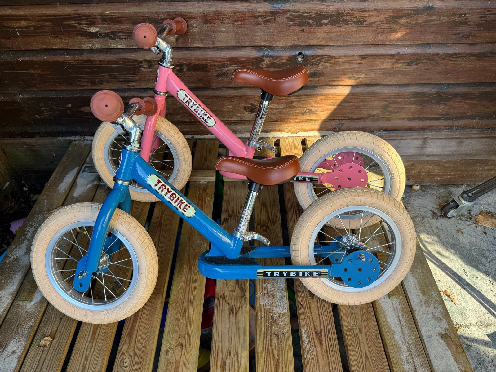 2 TRYBIKE loopfietsen