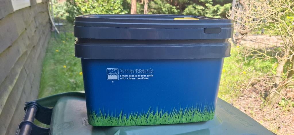 Camping vuilwatertank met filter, Caravans en Kamperen, Ophalen, Zo goed als nieuw