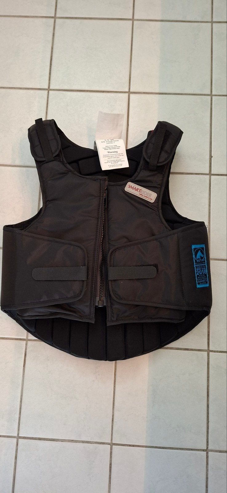 Smartrider bodyprotector adult small zwart z.g.a.n., Ophalen of Verzenden, Zo goed als nieuw, Springen, Bovenkleding