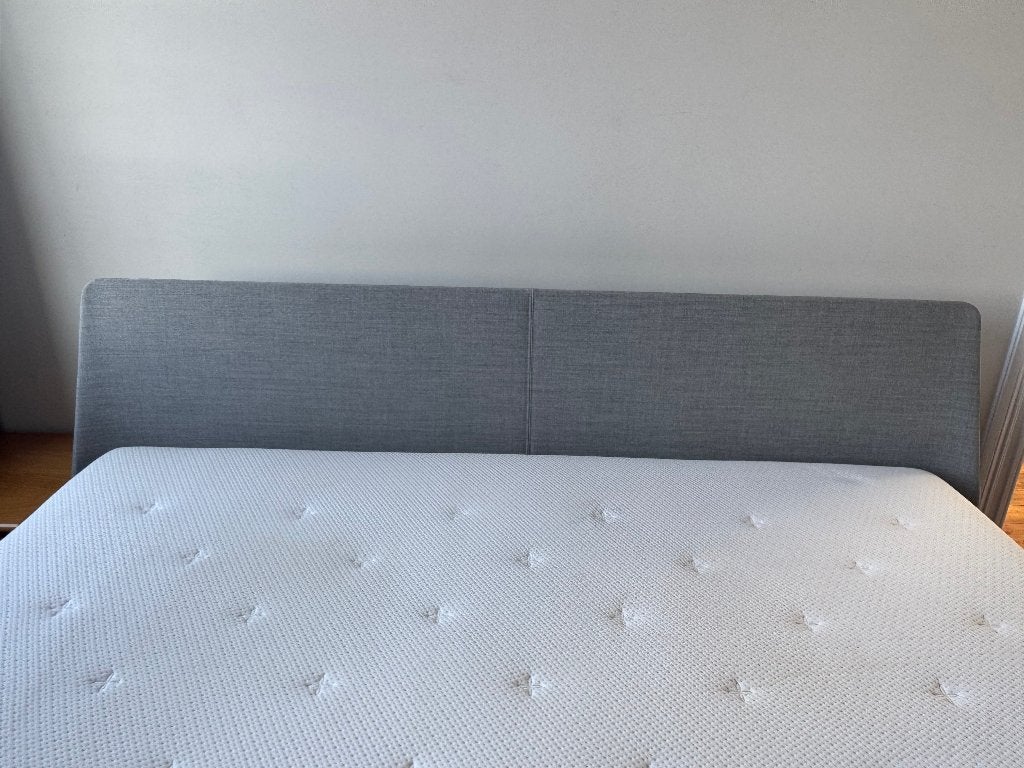 Auping Essential hoofdbord 200 cm grijs incl. beugels, Huis en Inrichting, Slaapkamer | Bedden, Ophalen, Tweepersoons, Zo goed als nieuw