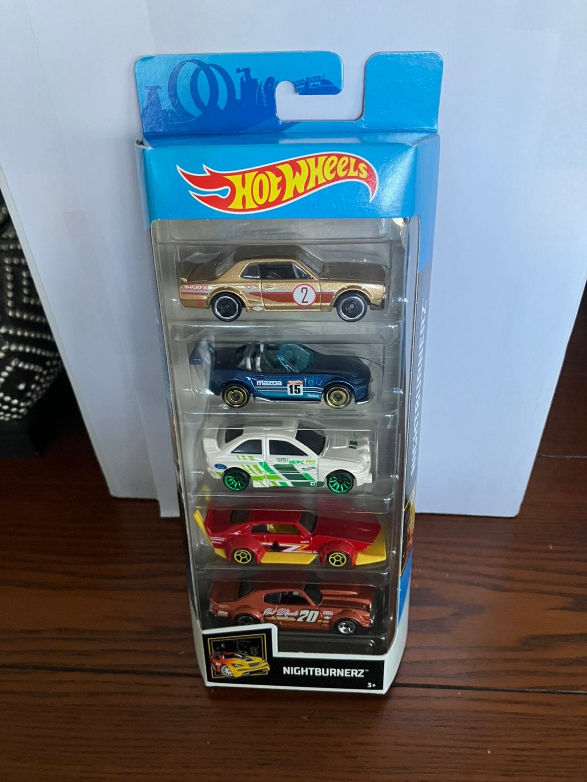 Hot Wheels Nightburnerz 5 Pack, Ophalen of Verzenden, Nieuw