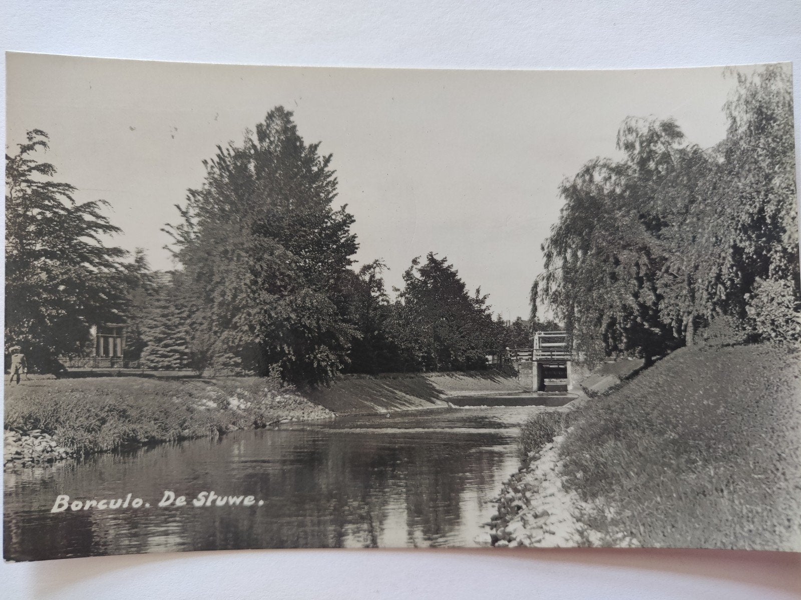 C562 Borculo Fotokaart, Verzamelen, Ansichtkaarten | Nederland, Ophalen of Verzenden, 1920 tot 1940