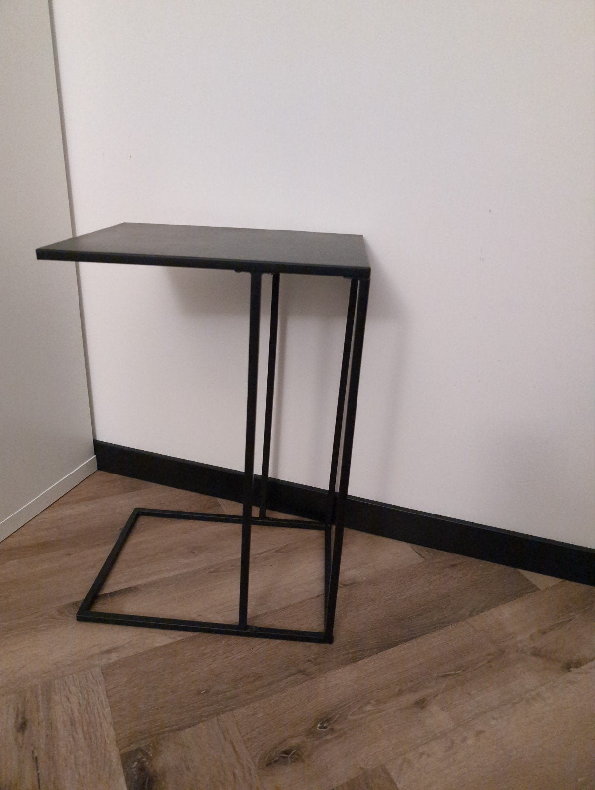 Bijzetafel Metal - side table, Ophalen, Minder dan 55 cm, Modern, Industrieel, Metaal of Aluminium