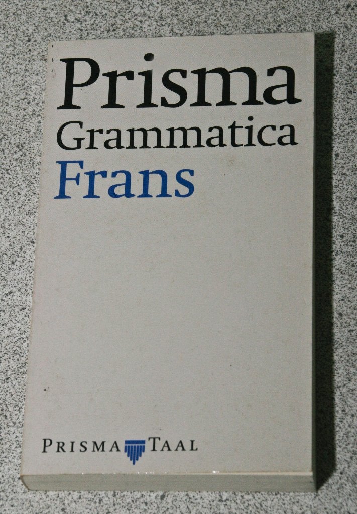 Prisma Grammatica Frans, Boeken, Ophalen of Verzenden, Alpha, Zo goed als nieuw, Niet van toepassing