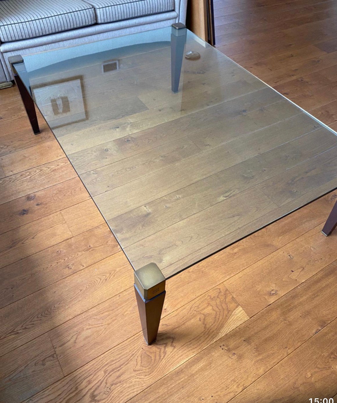 Ghyczy tafel bieden! 100x140x46 hoog, Ophalen, 50 tot 100 cm, Zo goed als nieuw, Minder dan 50 cm