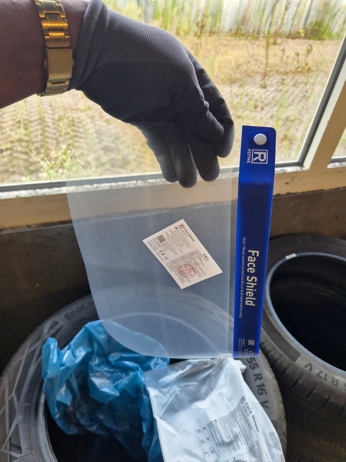 Refine Face Shield Model B - Partij Nieuw in doos, Ophalen of Verzenden, Nieuw
