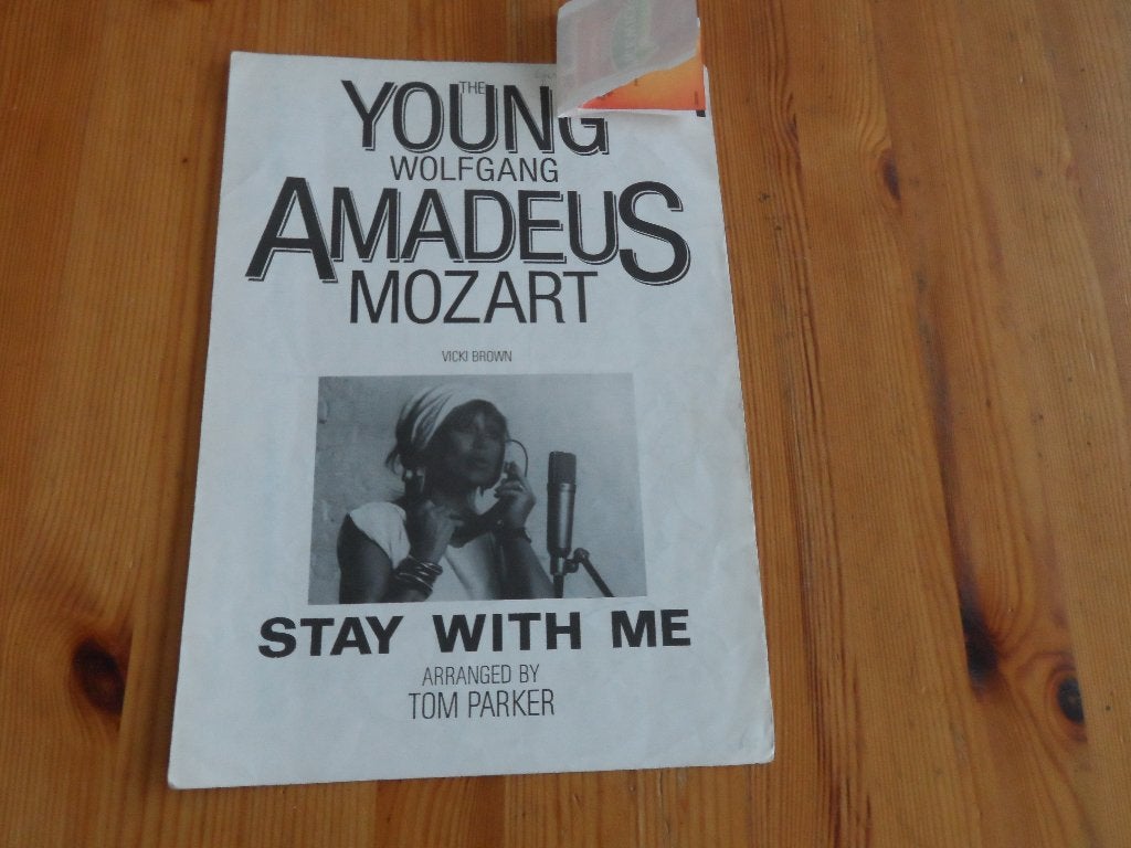 Stay with me - mozart / tom parker, Zang, Gebruikt, Klassiek, Ophalen of Verzenden