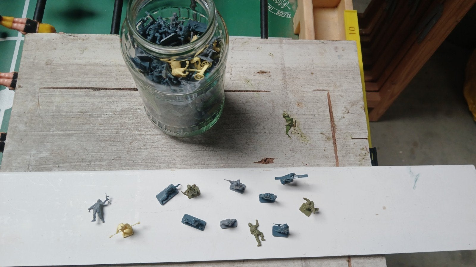 Jaren 70 plastic soldaatjes, Ophalen of Verzenden