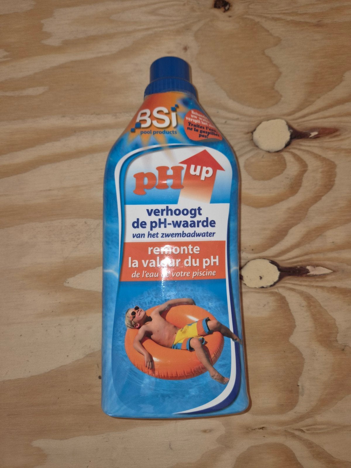 BSI pH Up voor zwembadwater - Verhoogt pH-waarde, Ophalen of Verzenden, Zo goed als nieuw, Reinigingsmiddel