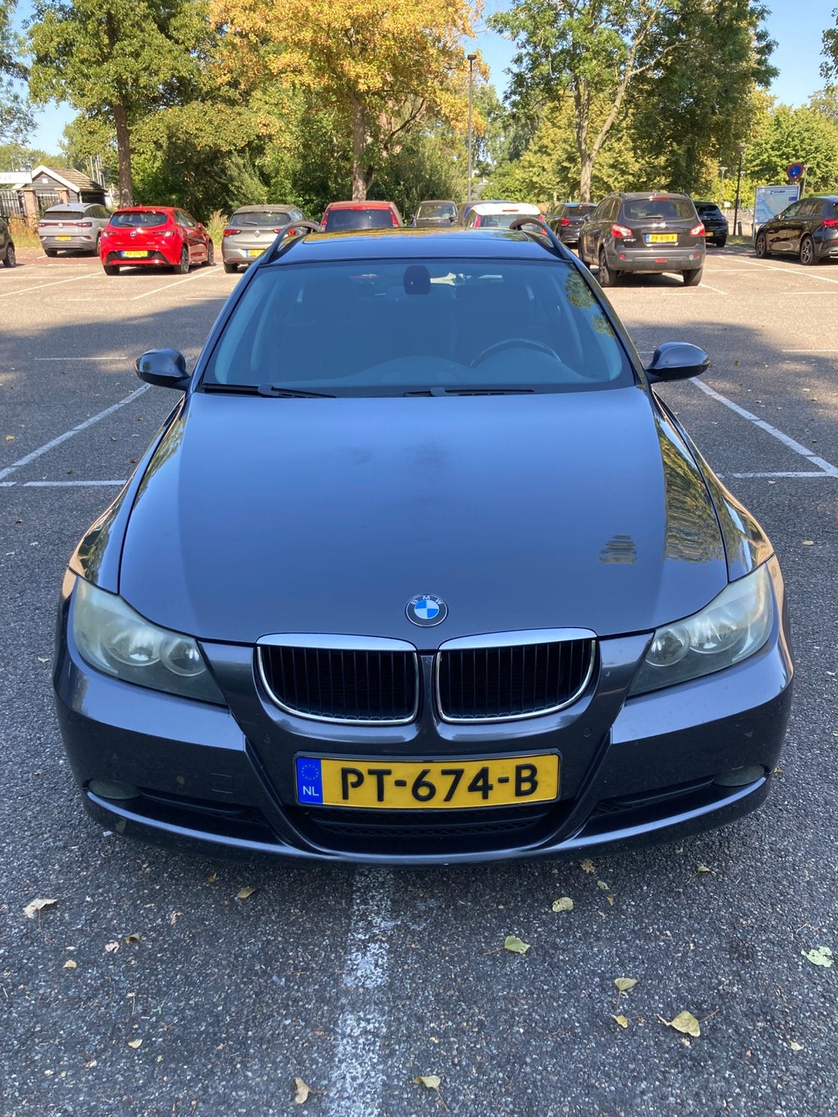BMW 3-Serie 2.0 I 320 Touring 2006 Grijs, Auto's, 13 km/l, 1995 cc, 4 cilinders, Stationwagon